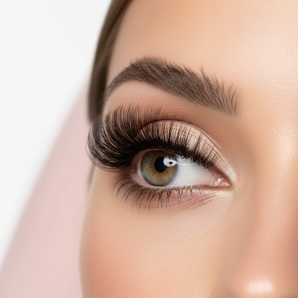 After – Curled Lashes